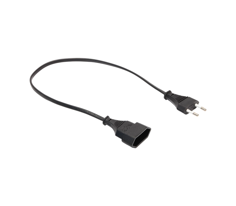 JT007/FY001+FY001-Z 2.5A 250V Caighdeán Eorpach Breiseán Dhá Phiorán Le Corda Síneadh Soicéad Euro